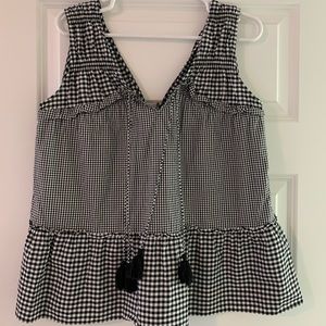 Peplum tank